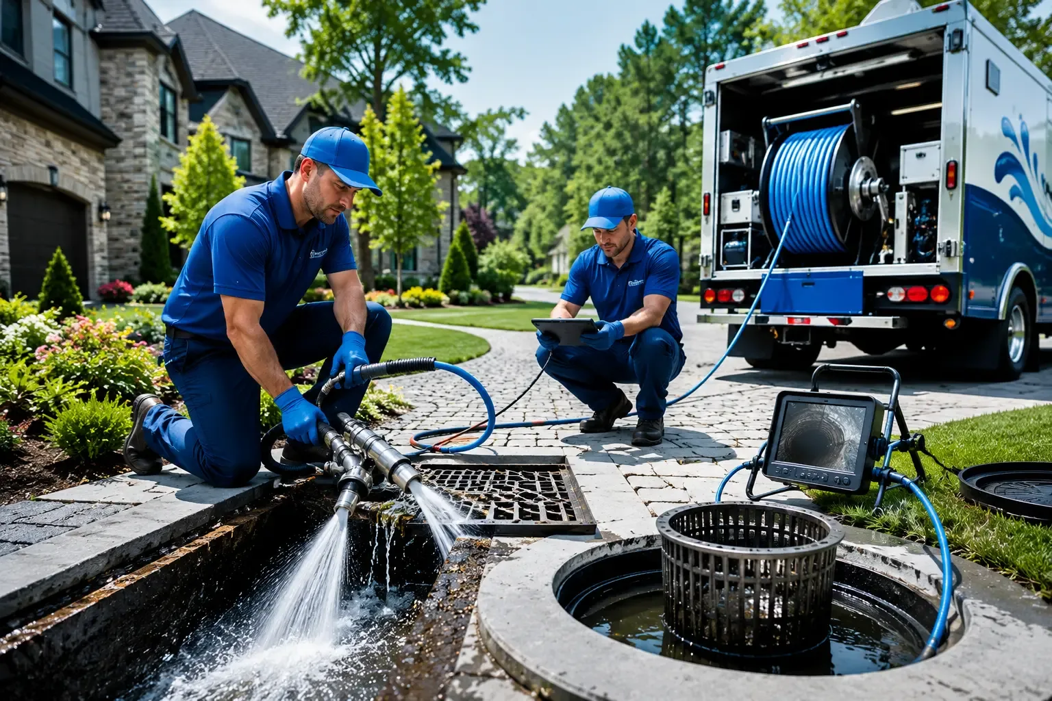 Local outdoor drain cleaning professionals in Simpsonville, KY